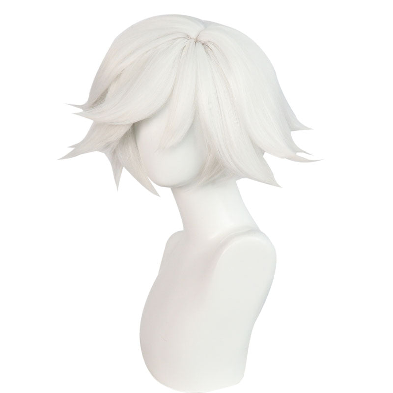 Hazbin Hotel Angel Dust White Cosplay Wigs