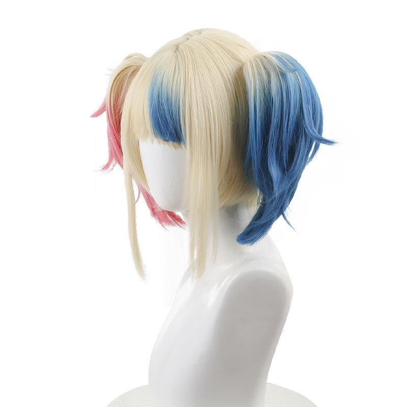 Suicide Squad Isekai Harley Quinn Cosplay Wigs