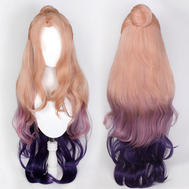 Game LOL Prestige Ocean Song Seraphine Cosplay Wigs
