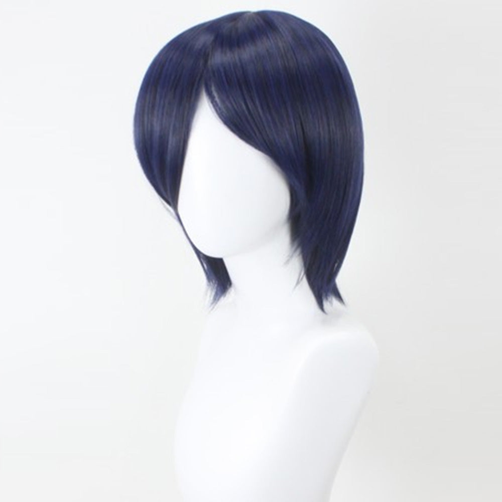 Bleach: Thousand Year Blood War Arc Ishida Uryuu Black Blue Cosplay Wig