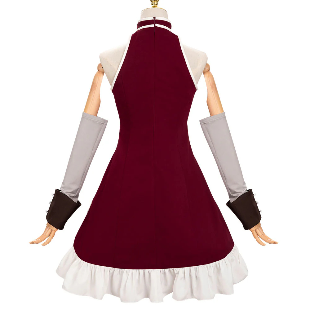 Puella Magi Madoka Magica Kyoko Sakura Cosplay Costume