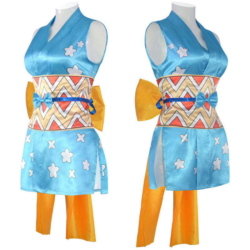 Anime One Piece Nami Fullset Cosplay Costumes