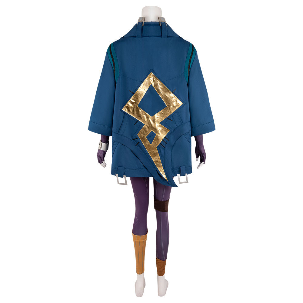 League of Legends LOL Zeri Cosplay Costume