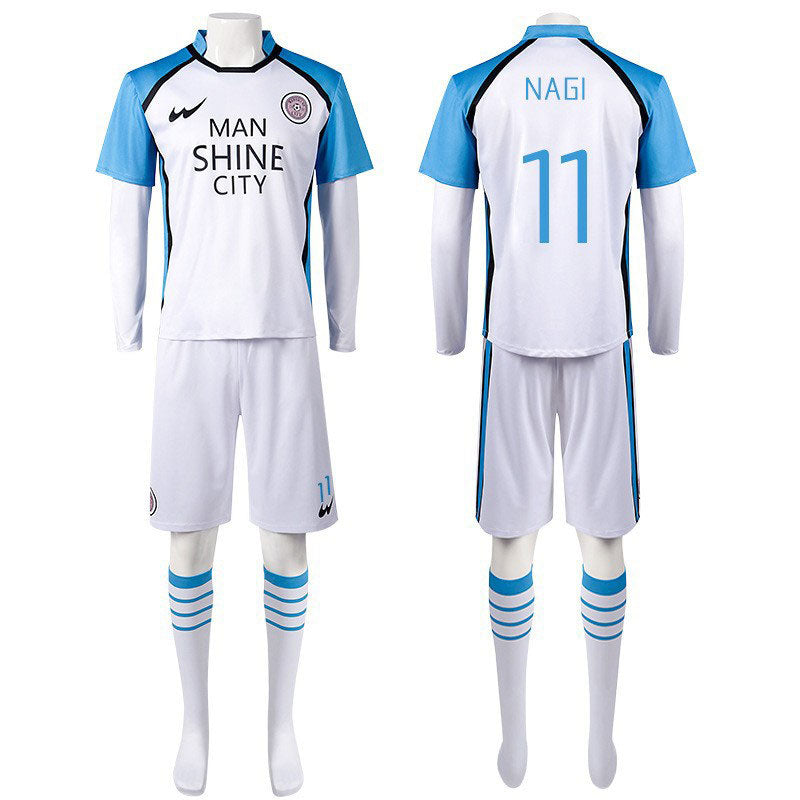 Anime Blue Lock Hyoma Chigiri & Seishiro Nagi Jersey Cosplay Costumes