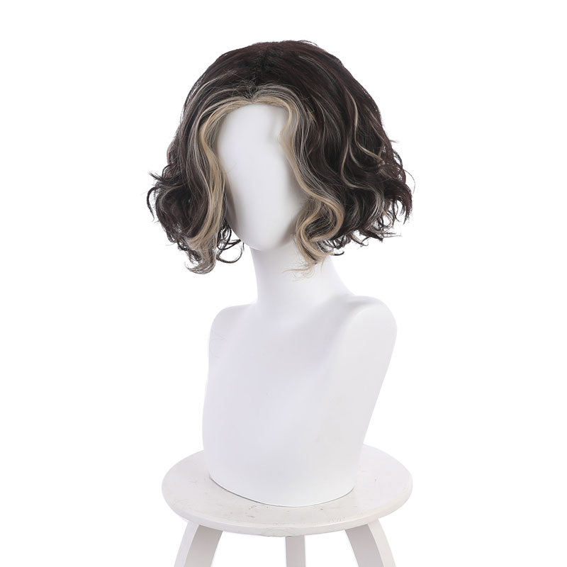 Moive Loki Sylvie Laufeydottir Black-brown Short Cosplay Wigs
