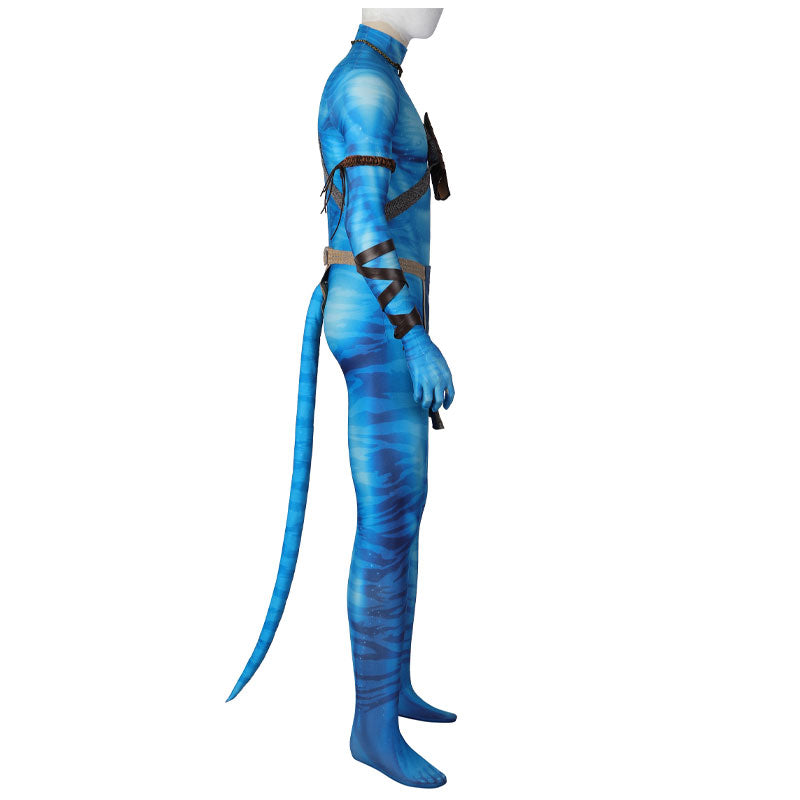 Movie Avatar 2 The Way of Water Jake Sully Cosplay Costume