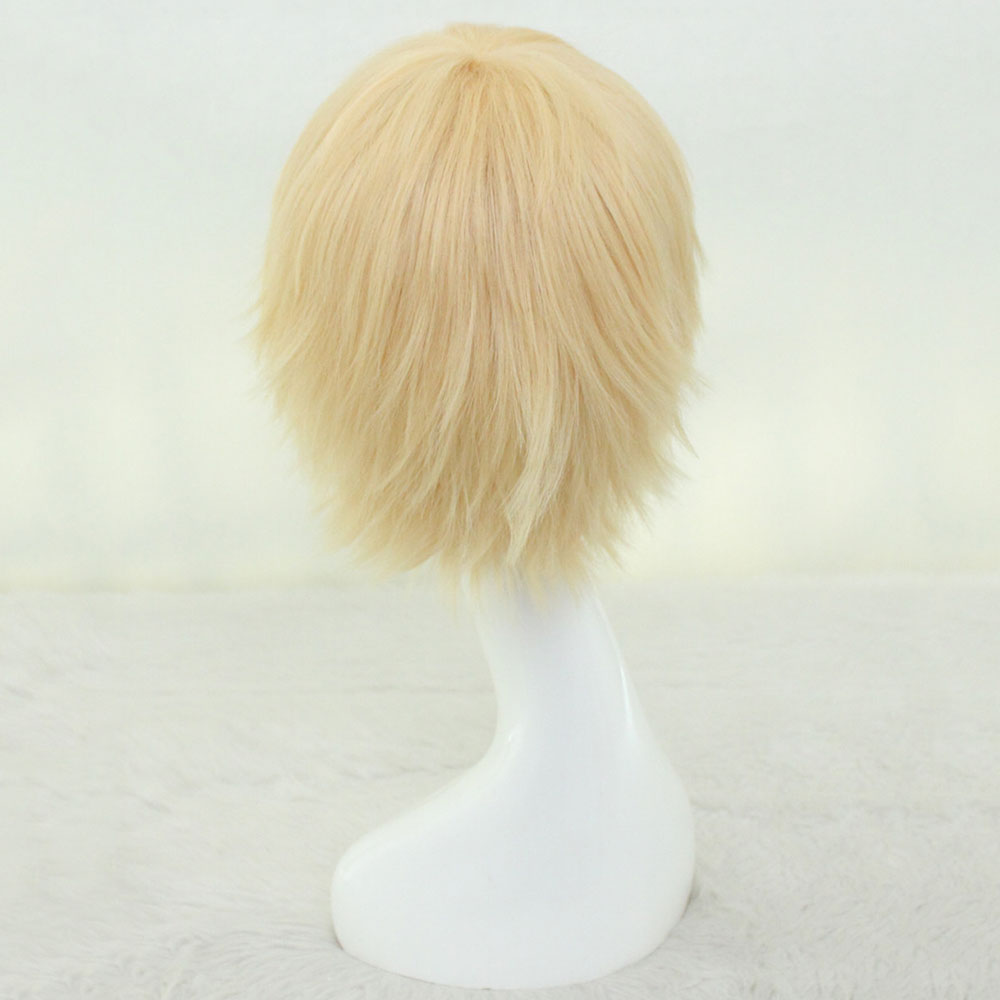 Black Clover Luck Voltia Light Golden Cosplay Wig