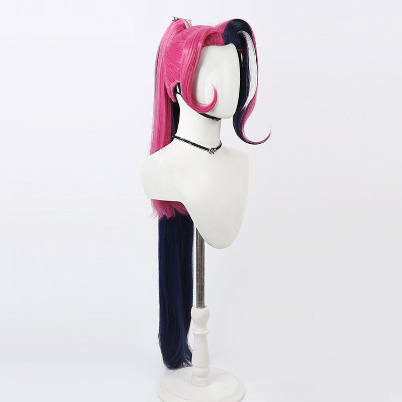 Hazbin Hotel Velvette Pink Cosplay Wig