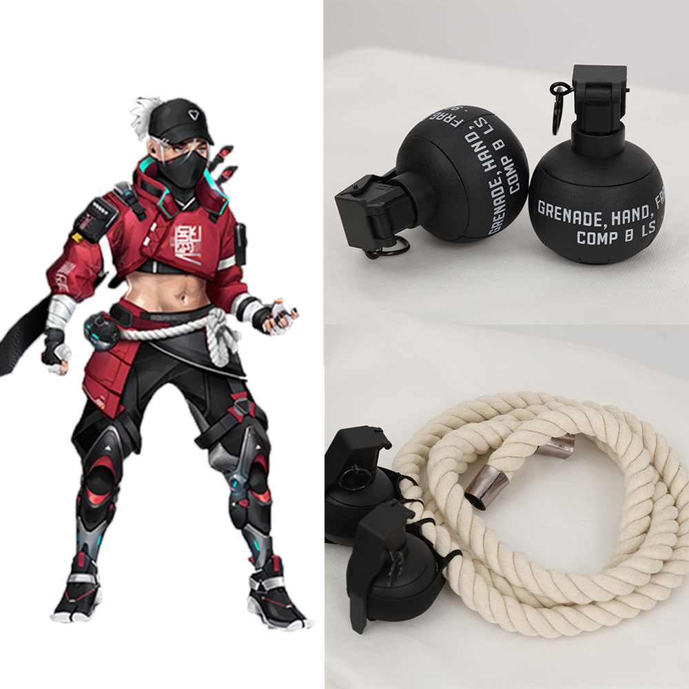Apex Legends Wraith Street Smart Cosplay Prop Waist rope (including props grenade) M20240695