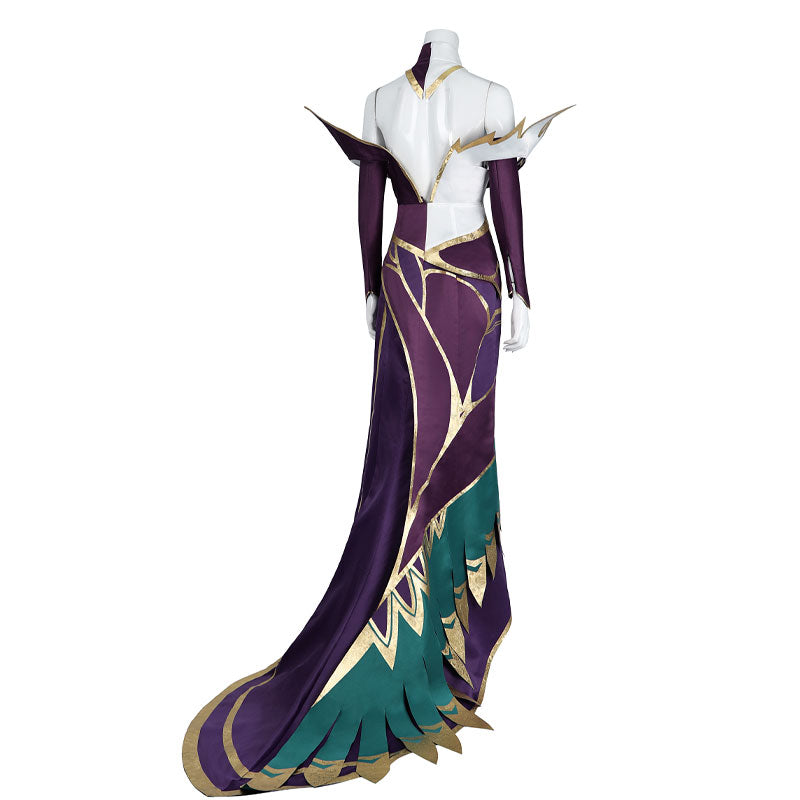 Game League of Legends Coven Morgana Premium Edition Cosplay Costumes