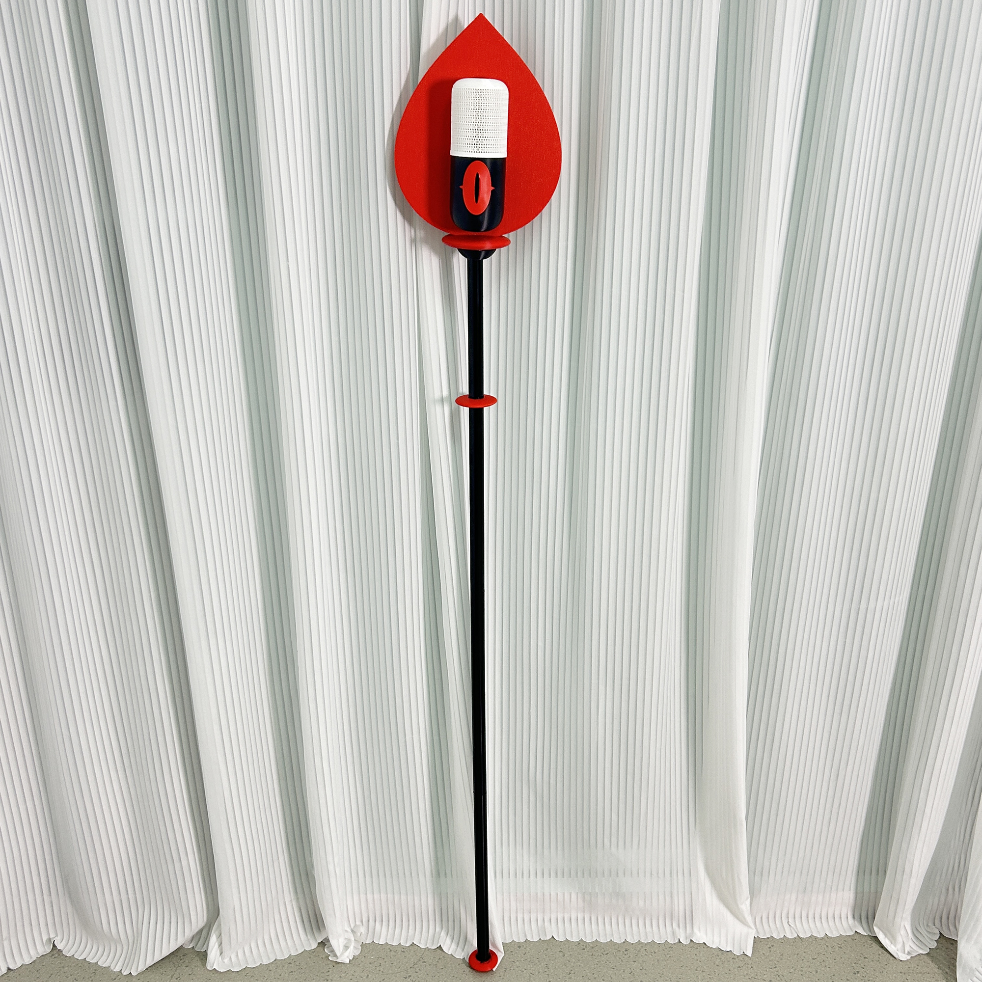 Hazbin Hotel Alastor Cosplay Prop Microphone 