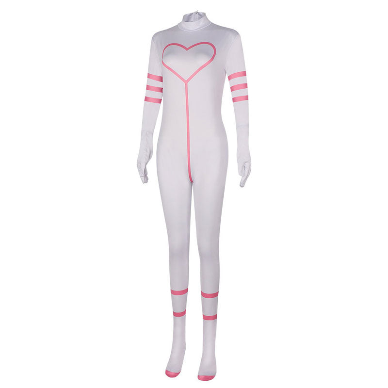 Hazbin Hotel Angel Jumpsuit Cosplay Costume