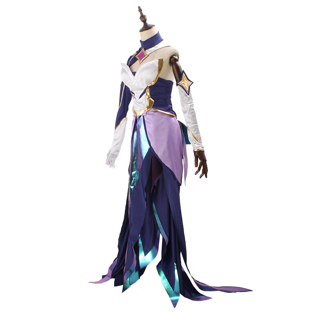 League of Legends Star Guardian Morgana Star Nemesis The Fallen Cosplay Costume