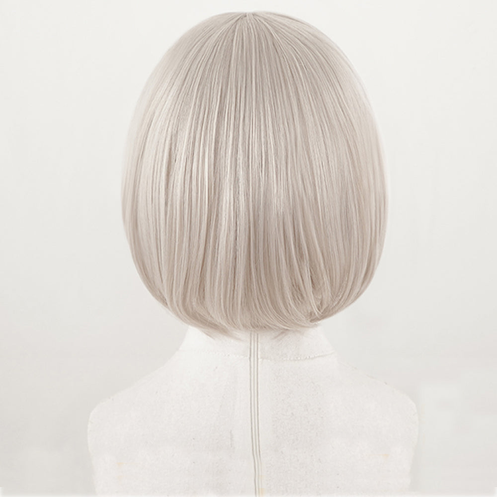 BanG Dream! Aoba Moca Grey Cosplay Wig