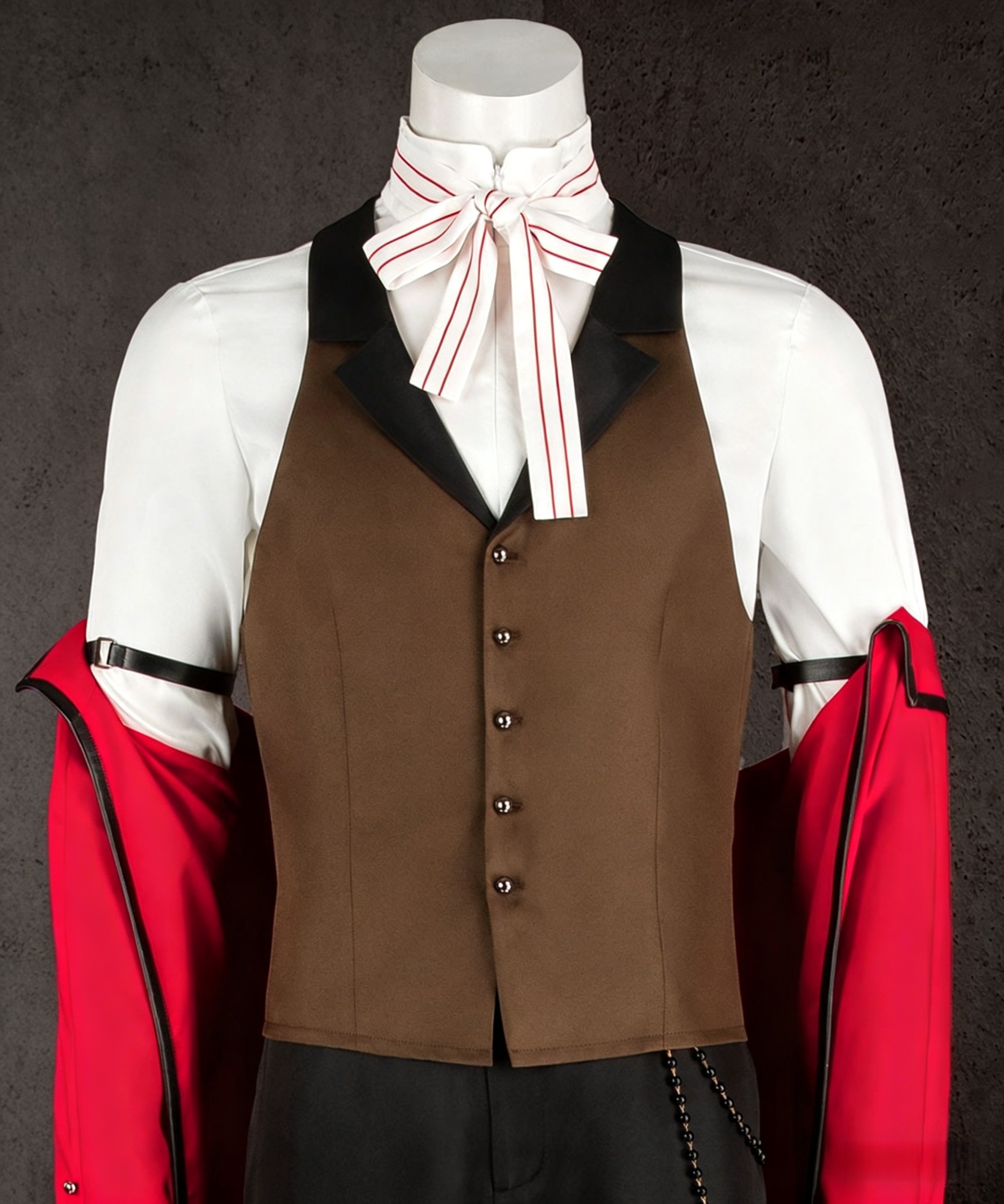 Black Butler Grell Sutcliff Red Butler Shinigami Cosplay Costume