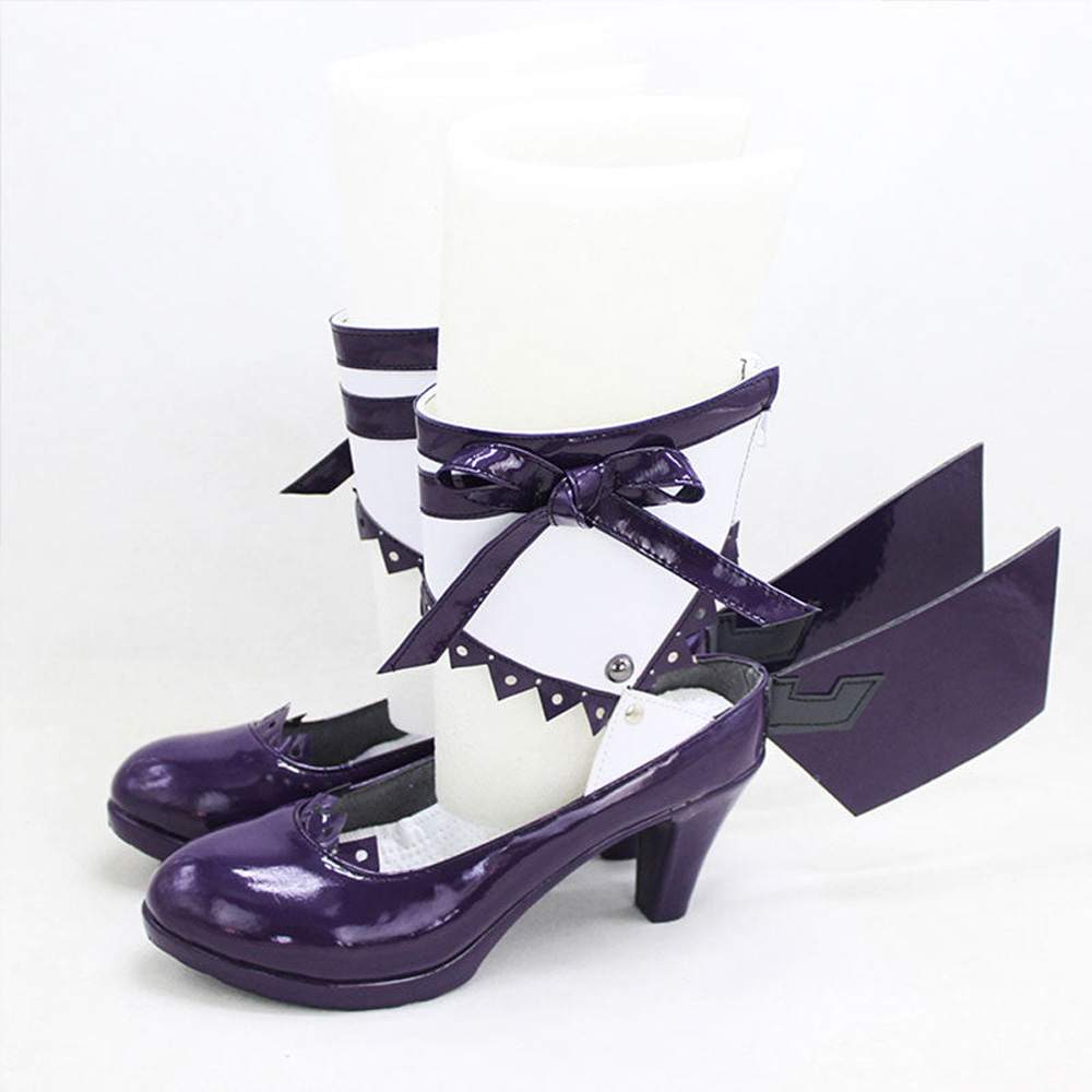 Azur Lane Formidable Purple Cosplay Shoes