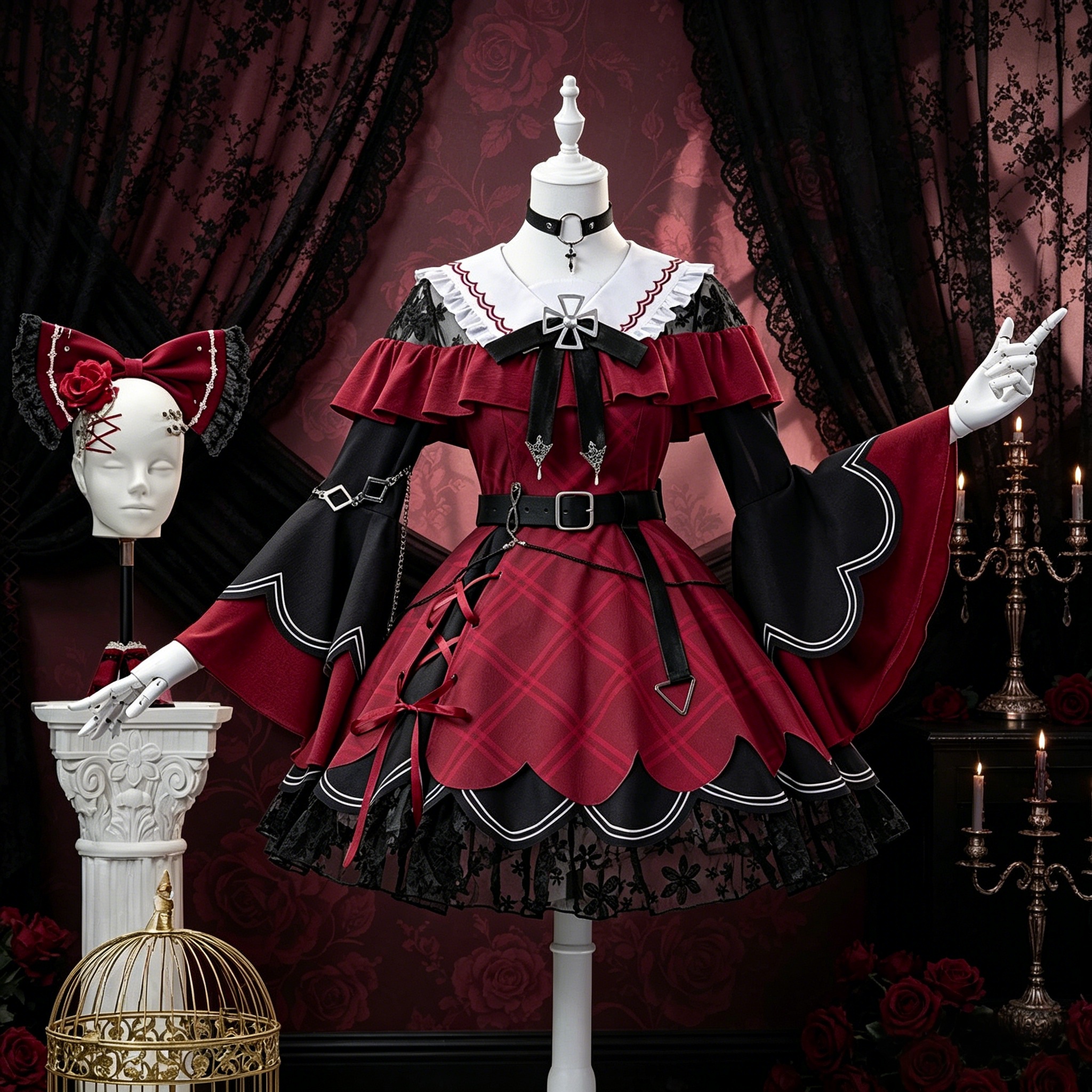 Project Sekai Colorful Stage Hakurei Reimu Cosplay Costume