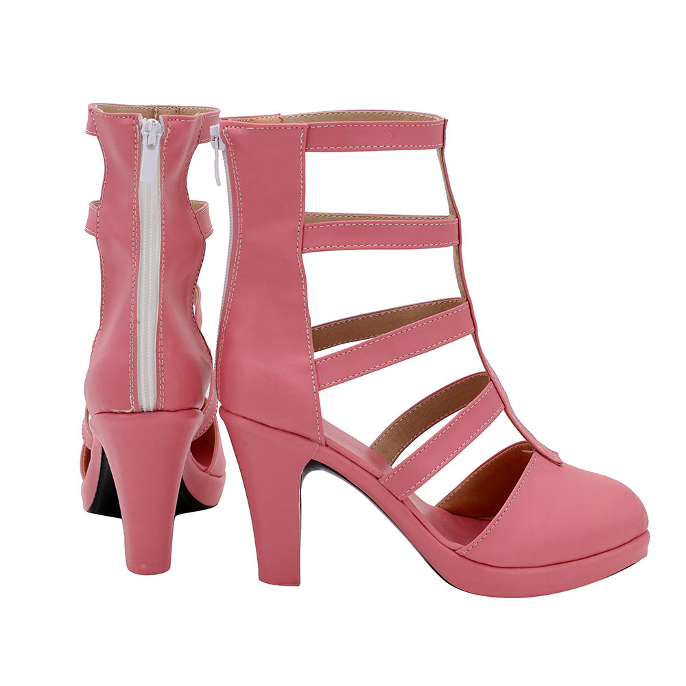  Final Fantasy VII Aerith Gainsborough Cosplay Shoes