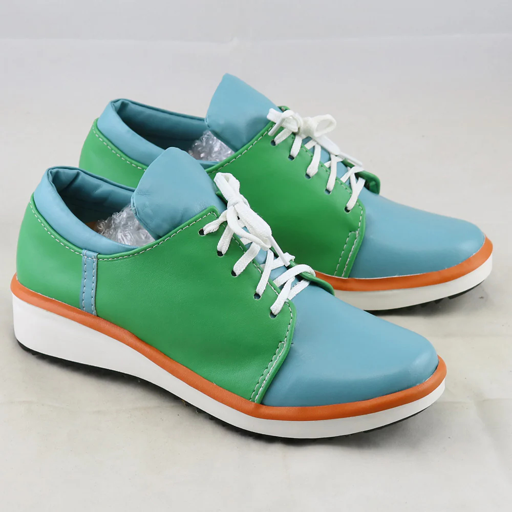 Overwatch OW Anniversary 2019! Mei Legendary Skin Mei Ling Zhou Green Blue Cosplay Shoes