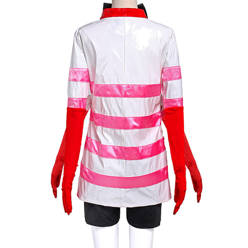 Hazbin Hotel Angel Dust Cosplay Costume