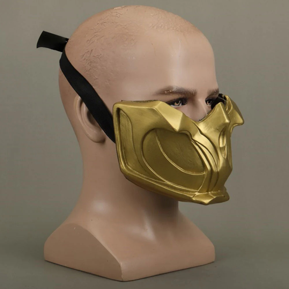 Mortal Kombat 11 Scorpion Halloween Mask Cosplay Prop Accessory