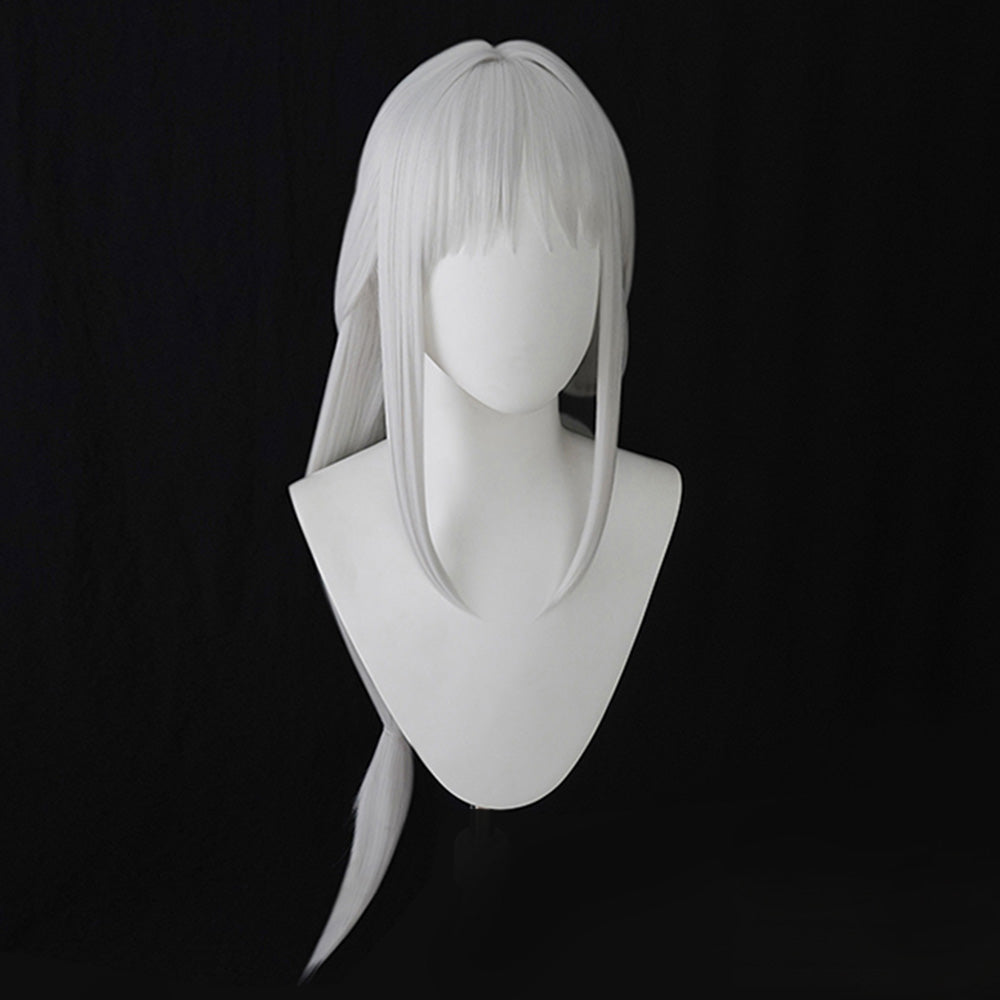 USS Massachusetts Azur Lane Cosplay Wig Dressed to Impress Silver White