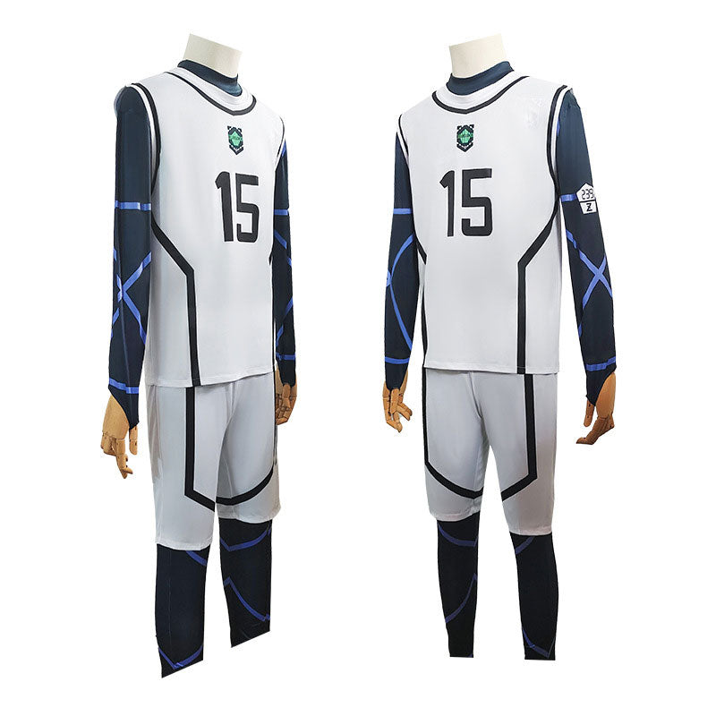Anime Blue Lock Yoichi Isagi Onesies Jerseys Cosplay Costumes