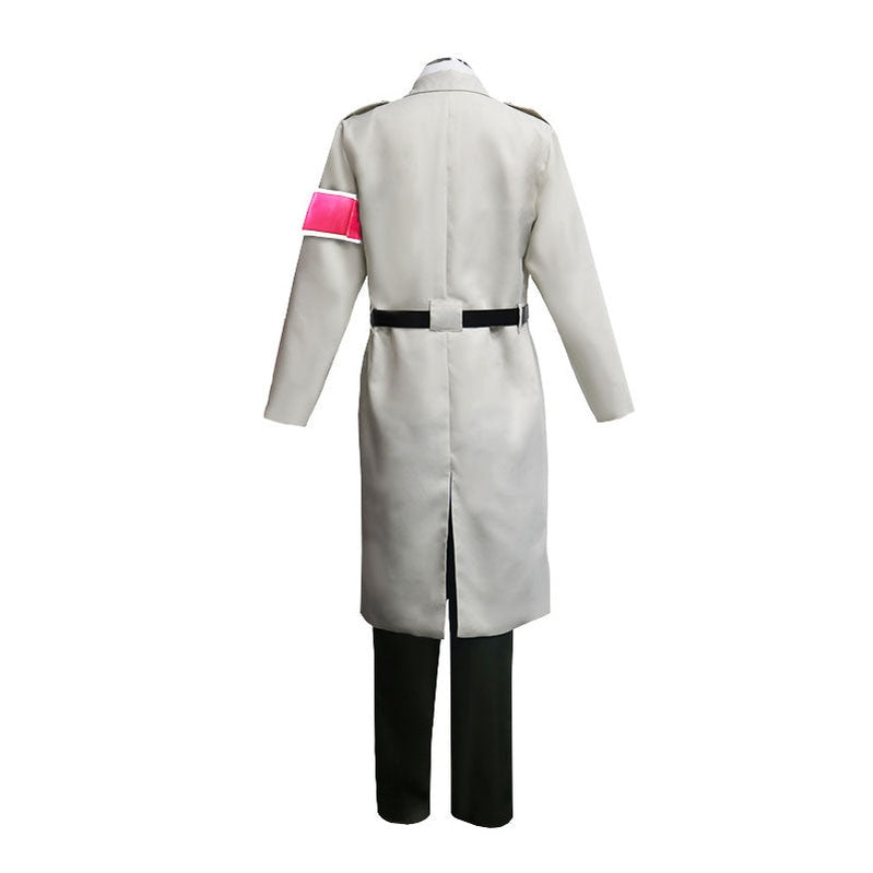 Anime Attack on Titan 4 Season Reiner Braun Uniform Set Cosplay Costume