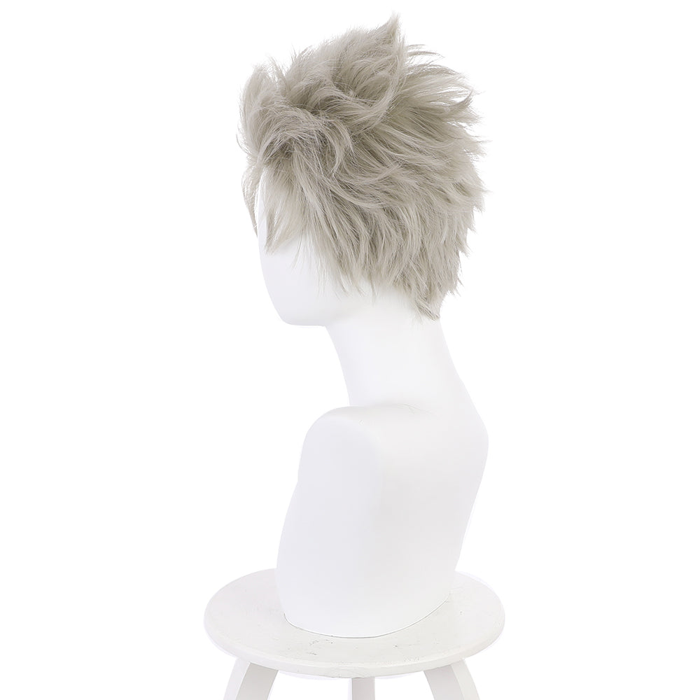 Jujutsu Kaisen Sorcery Fight Toge Inumaki Grey White Cosplay Wig