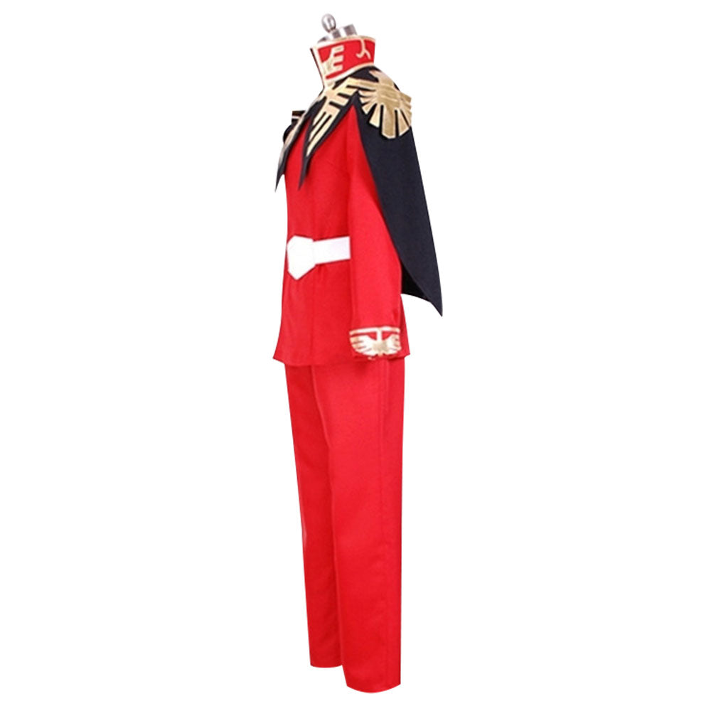 Gundam Series Char Aznable Cosplay Costume