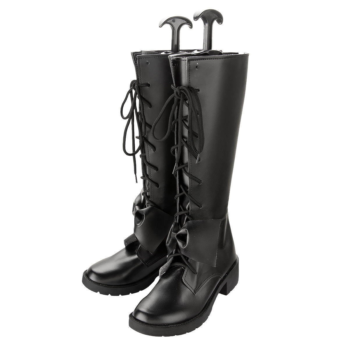 Date A Live Tokisaki Kurumi Nightmare Black Shoes Cosplay Boots