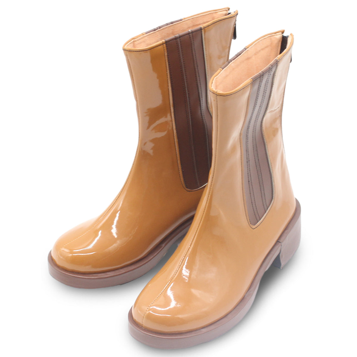 Pokemon Scarlet and Violet Elite Four Rika Brown Cosplay Shoes