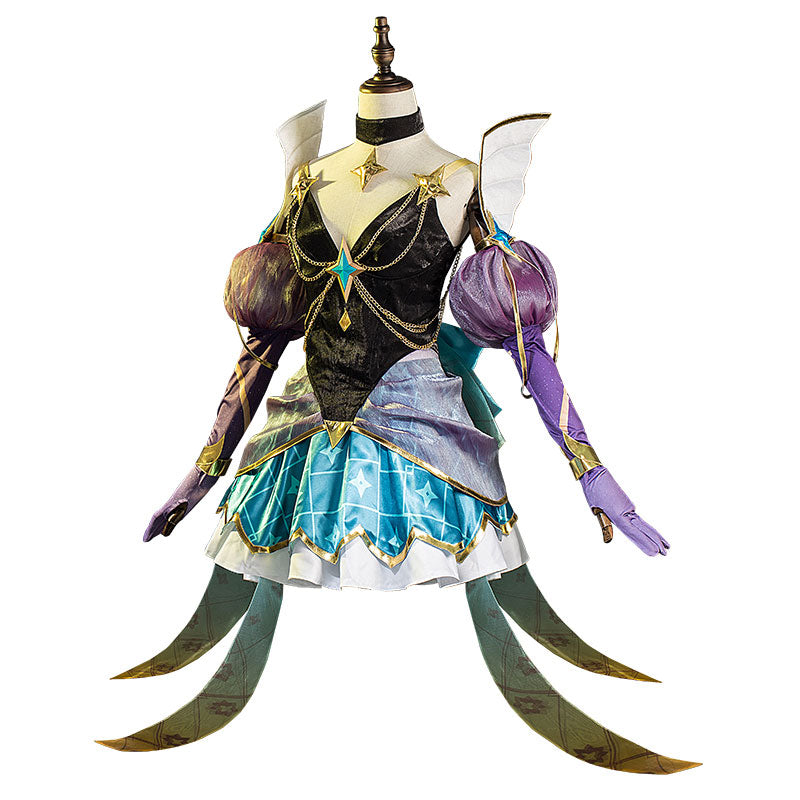 Game LOL Star Guardian 2022 Prestige Syndra Cosplay Costumes