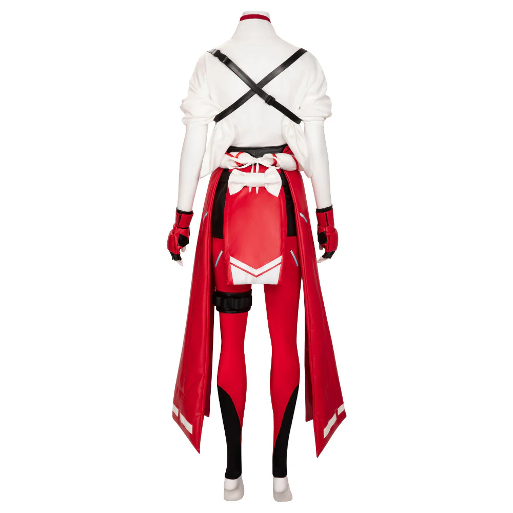 Overwatch2 OW2 Kiriko Red Cosplay Costume