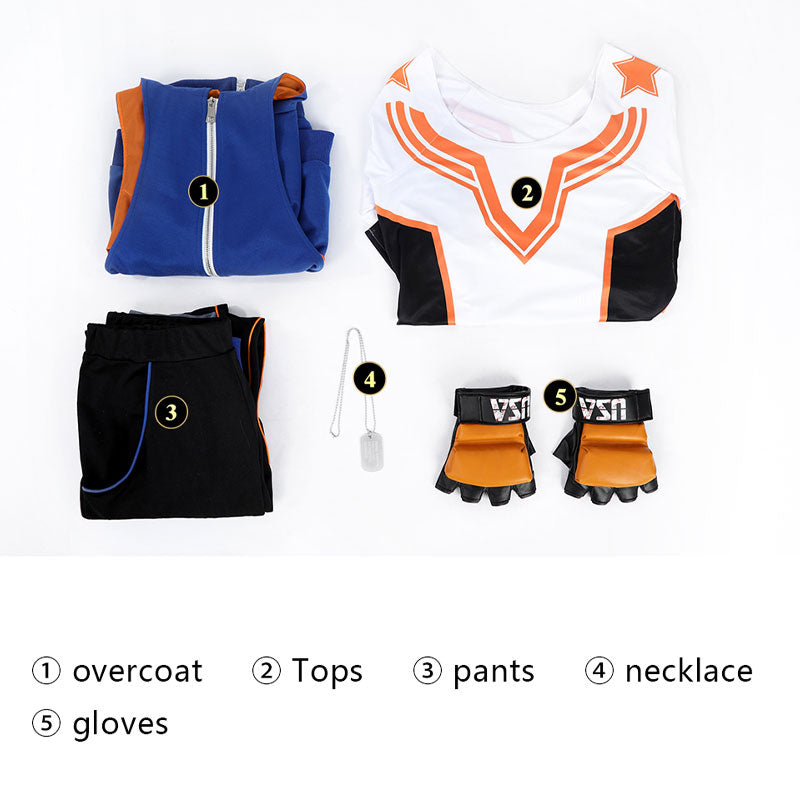 Street Fighter 6 Luke Cosplay Costumes