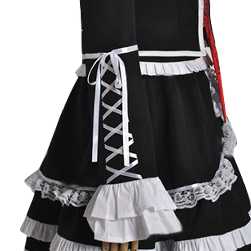 Danganronpa Dangan Ronpa Celestia Ludenberg Dress Cosplay Costume