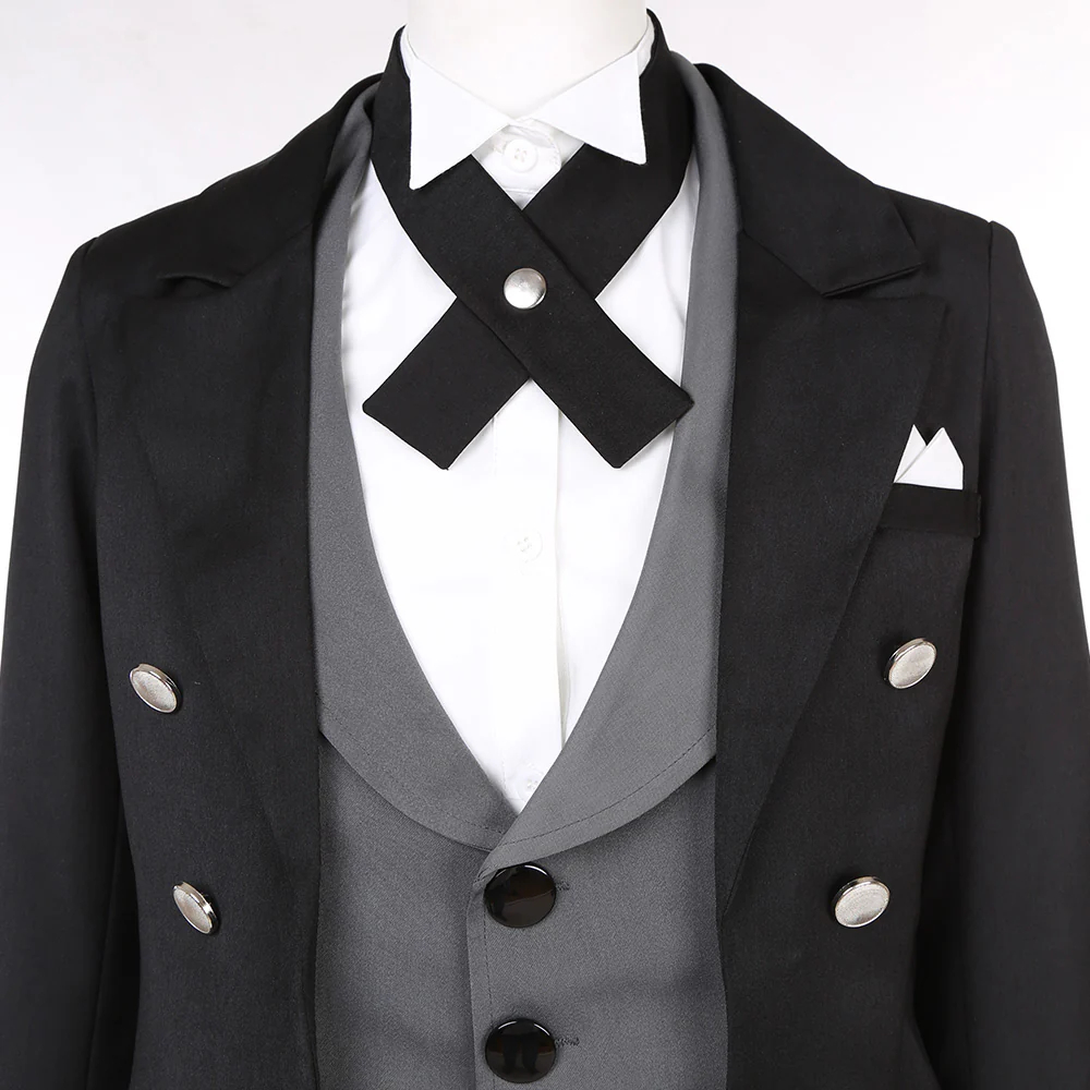 Persona 3: Dancing Moon Night Yuki Makoto Minato Arisato Butler Suit Cosplay Costume