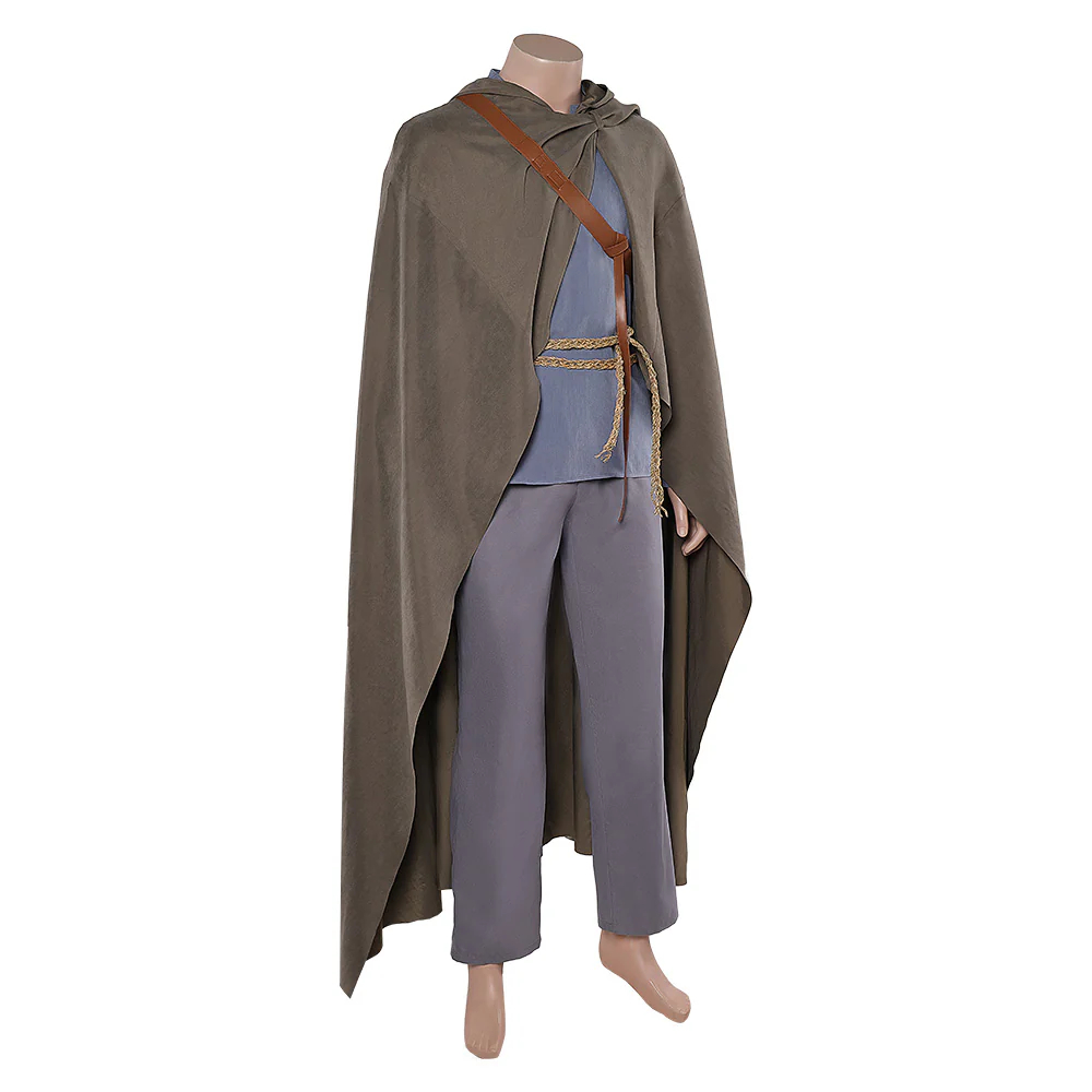 A Knight of the Seven Kingdoms Dunk Adult Man Blue&Grey Cosplay Cloak Costume Halloween Carnival Party Suit