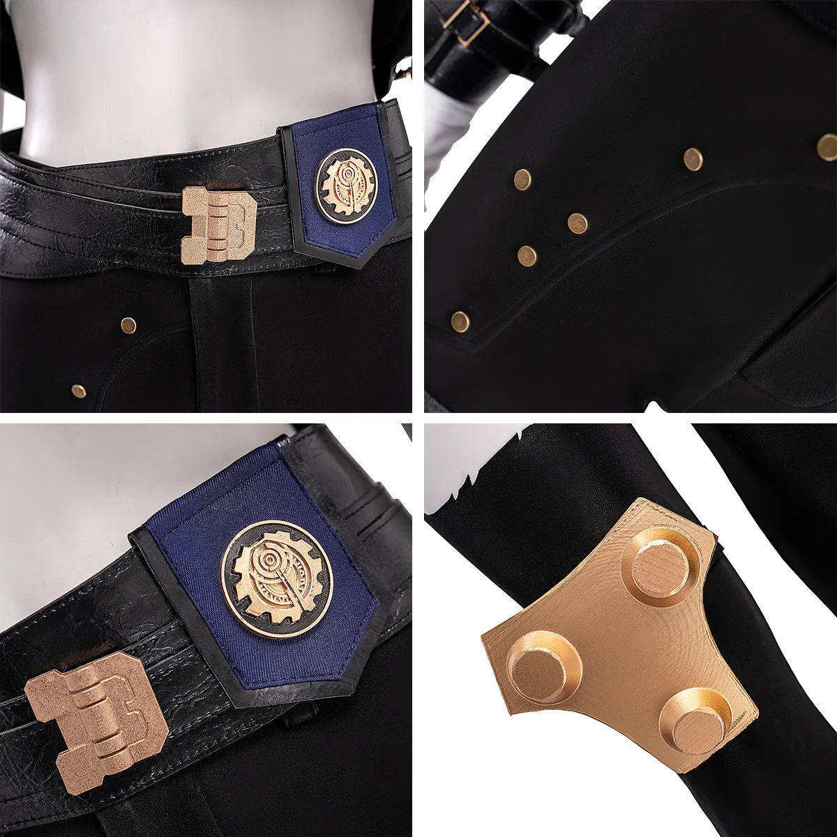 League of Legends LOL Vi Black Cosplay Costume