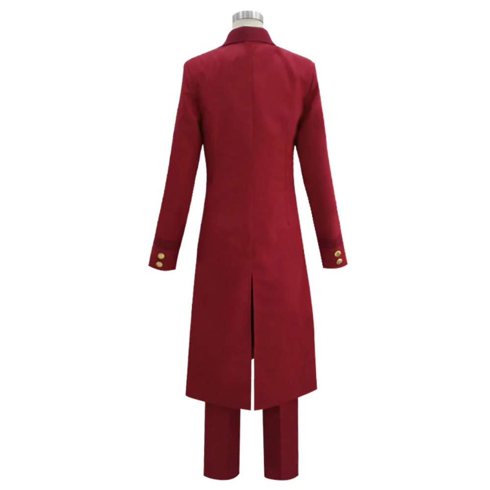 Ace Attorney Gyakuten Saiban Miles Edgeworth Cosplay Costume