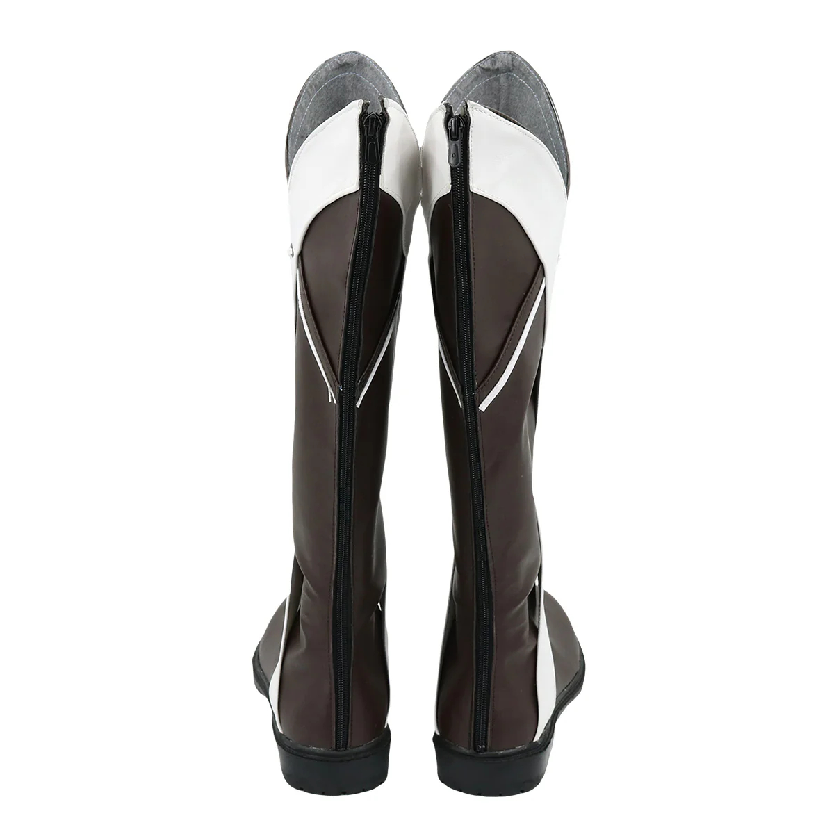 Mushoku Tensei: Jobless Reincarnation Rudeus Greyrat Brown White Shoes Cosplay Boots