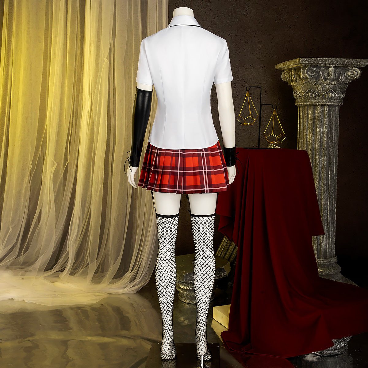 Dead Or Alive 6 Marie Rose White Cosplay Costume