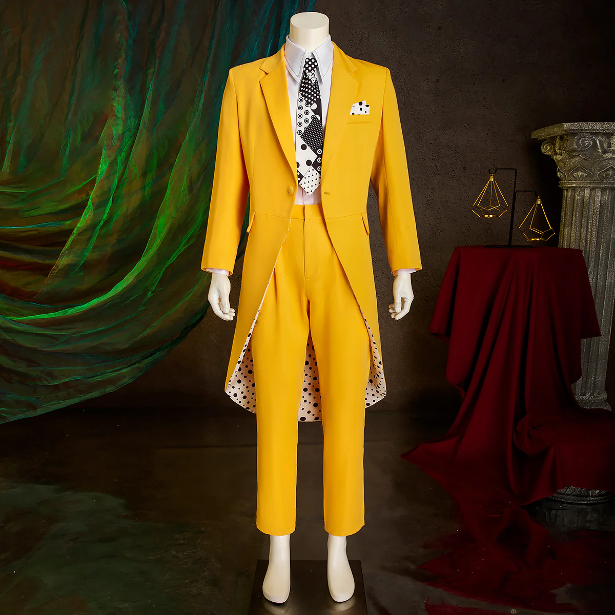 The Mask (1994 film) Stanley Ipkiss Cosplay Costume