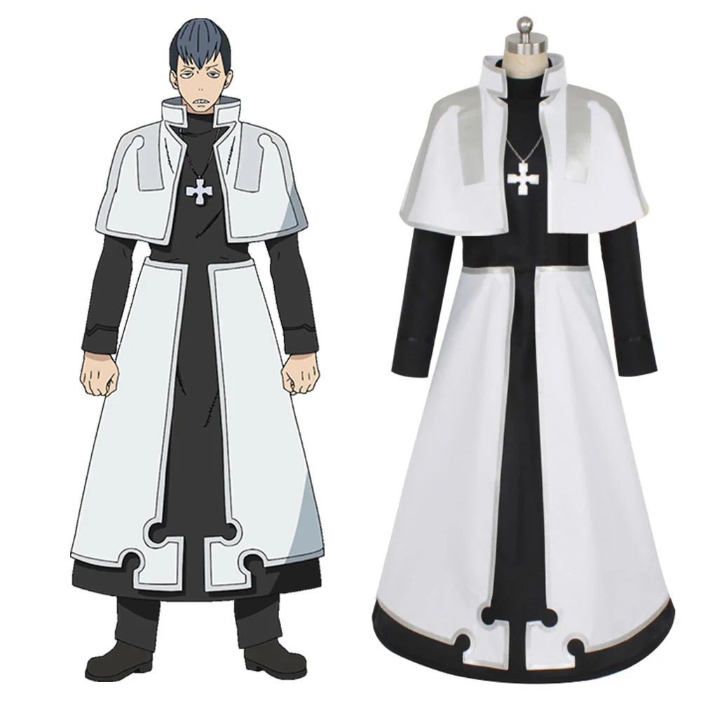 Fire Force Enen no Shouboutai Karim Fulham Rekka Hoshimiya Foien Li Cosplay Costume