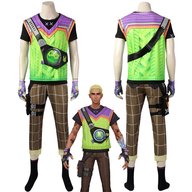 Valorant Gekko Agent Gekko Cosplay Costume