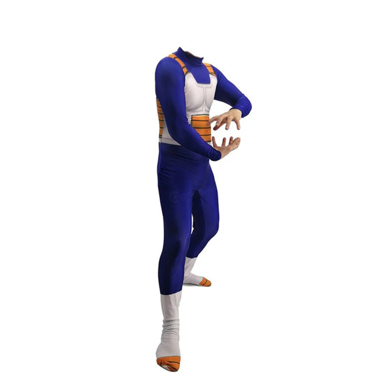 Anime Dragon Ball Vegeta IV Combat Suit Cosplay Costume