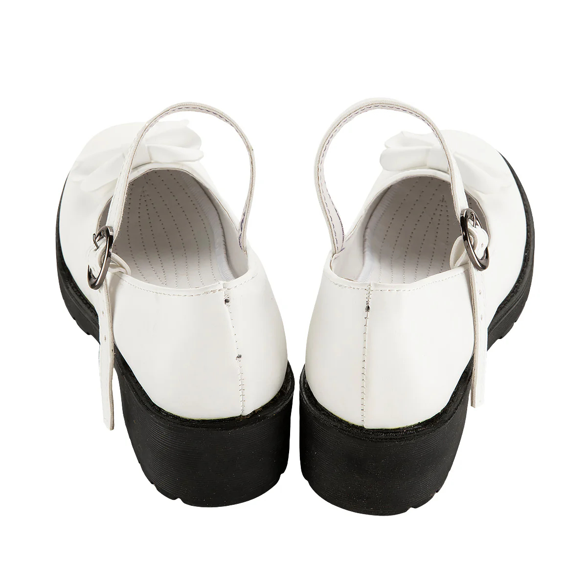 Danganronpa Dangan Ronpa : Trigger Happy Havoc Chihiro Fujisaki White Cosplay Shoes