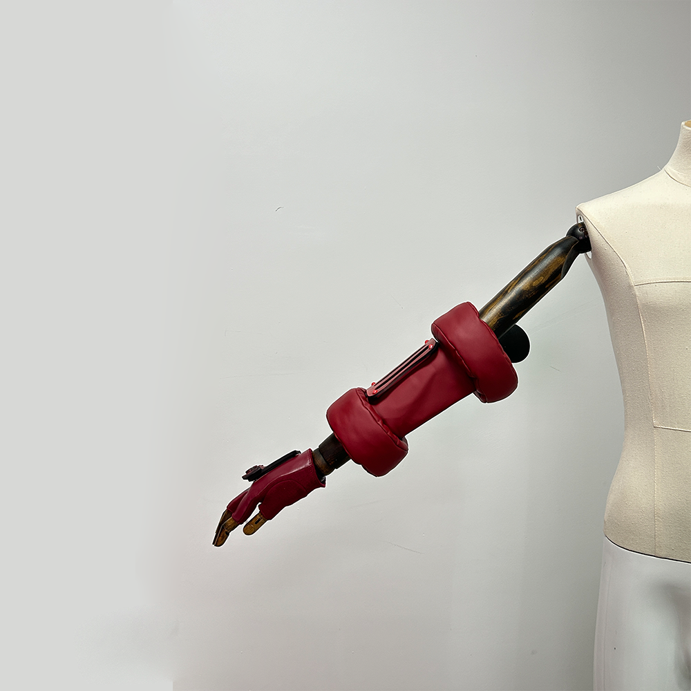 Street Fighter Cammy White Cosplay Props Gloves Bracers