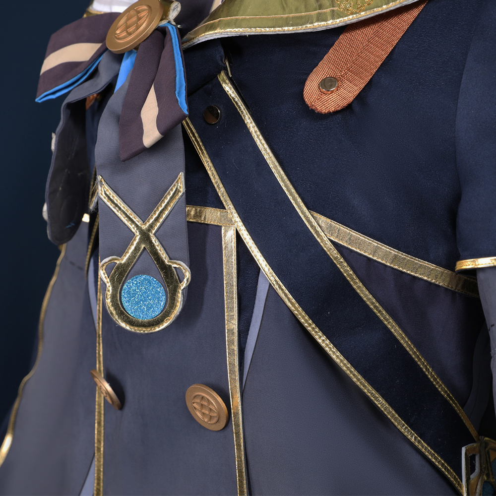 Game Genshin Impact Freminet Cosplay Costume Halloween Costume Sets R20230173