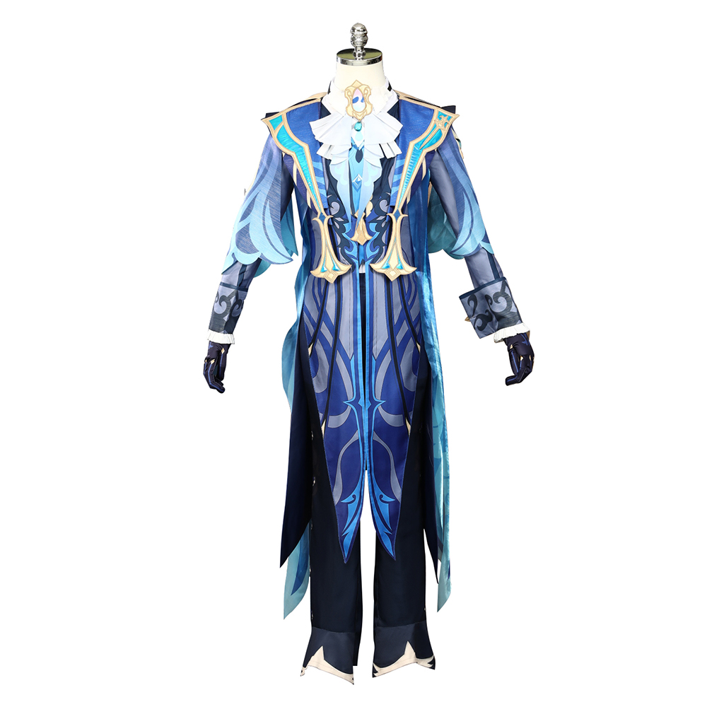 Game Genshin Impact Neuvillette Cosplay Costume Halloween Costume Sets R20230184